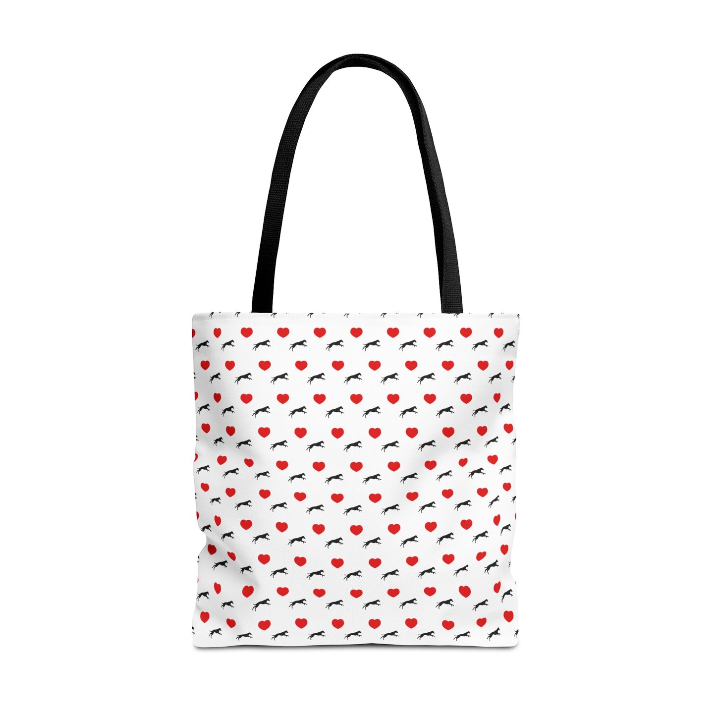 "Hearts and Hounds" Tote Bag