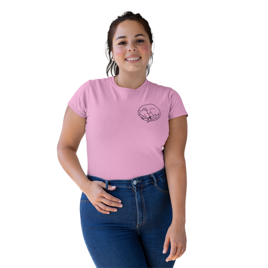 Sighthound Unisex T-shirt (White, Grey, Light Blue, Light Pink)