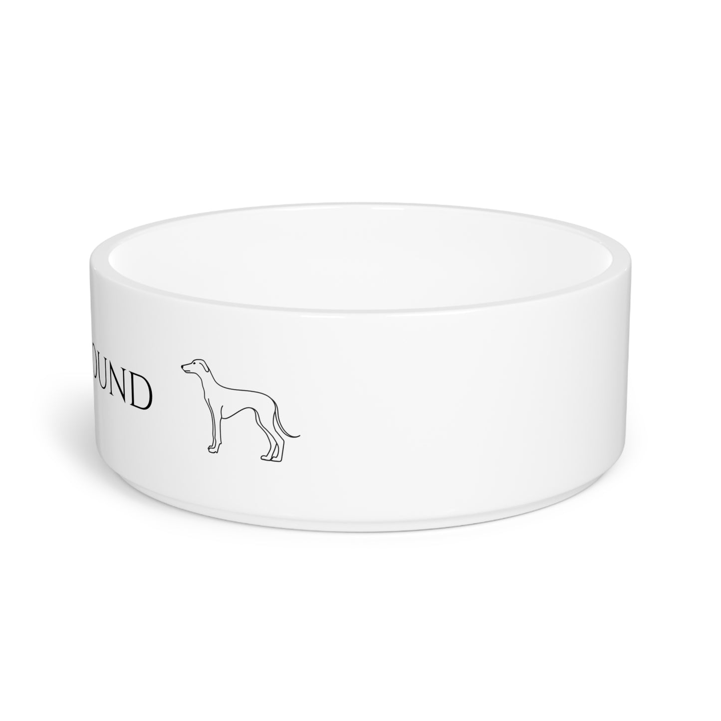 “Chow Hound” Ceramic Pet Food Bowl