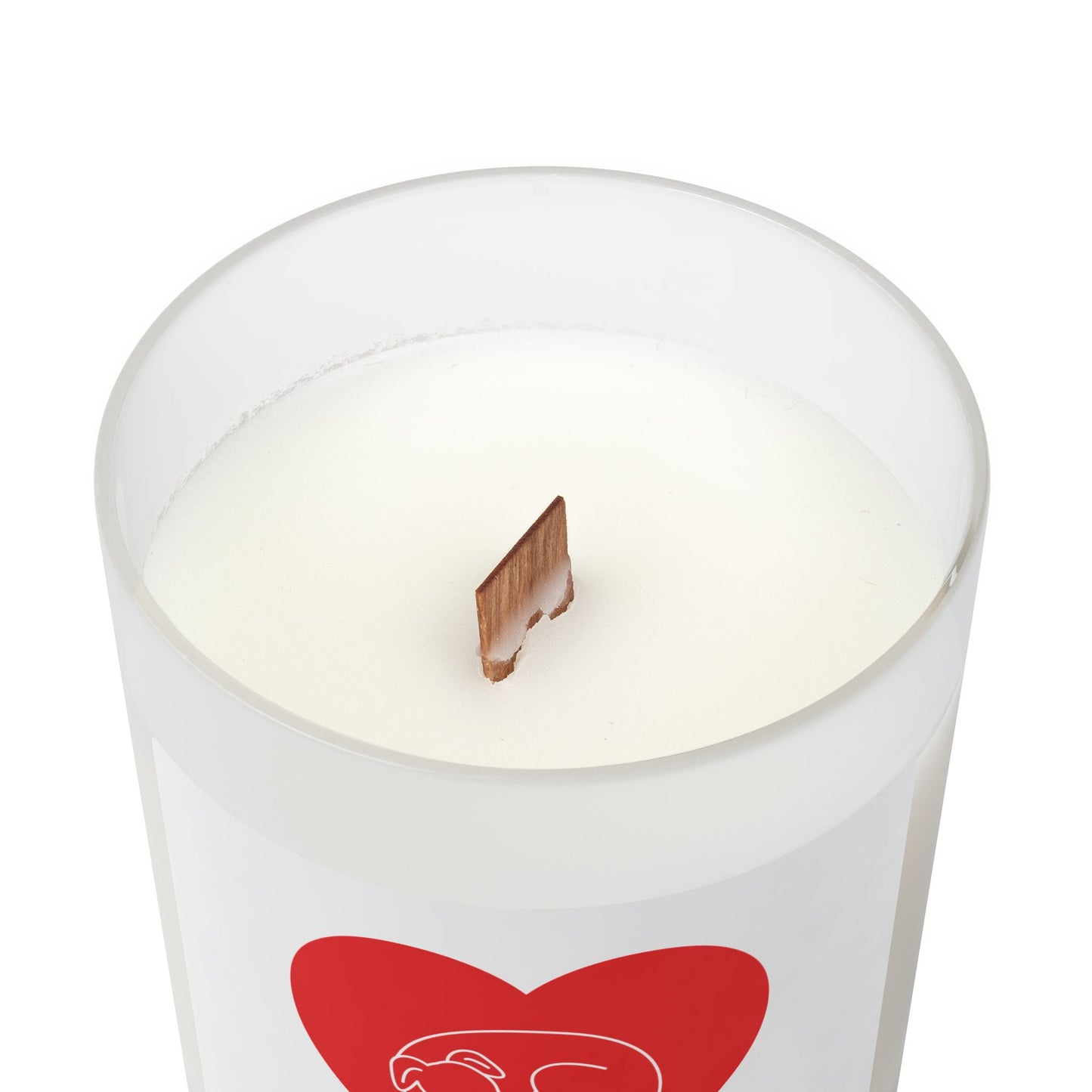 "Close to Your Heart" Scented Candle, Frosted Glass Container