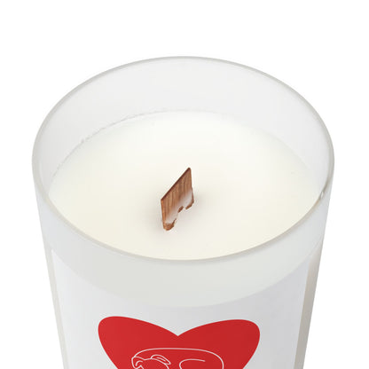 "Close to Your Heart" Scented Candle, Frosted Glass Container