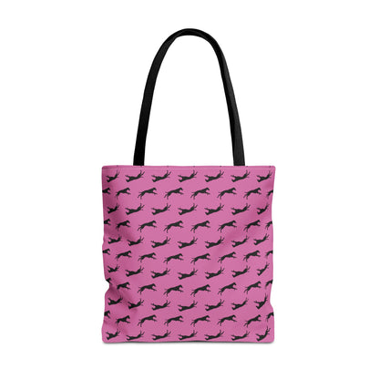 Patterned Tote Bag (Pink)
