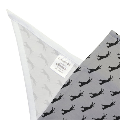 Patterned Bandana (Grey)