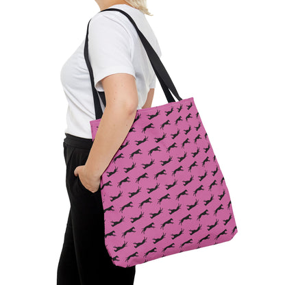 Patterned Tote Bag (Pink)