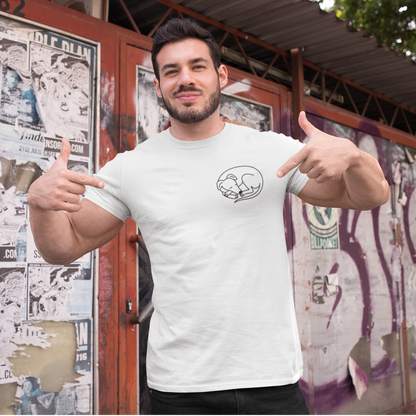 Sighthound Unisex T-shirt (White, Grey, Light Blue, Light Pink)