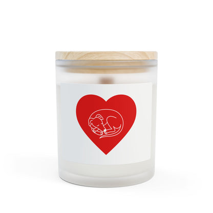 "Close to Your Heart" Scented Candle, Frosted Glass Container