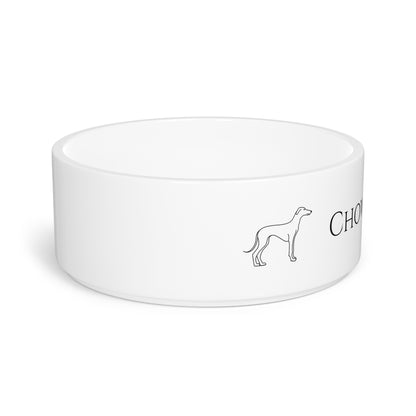“Chow Hound” Ceramic Pet Food Bowl