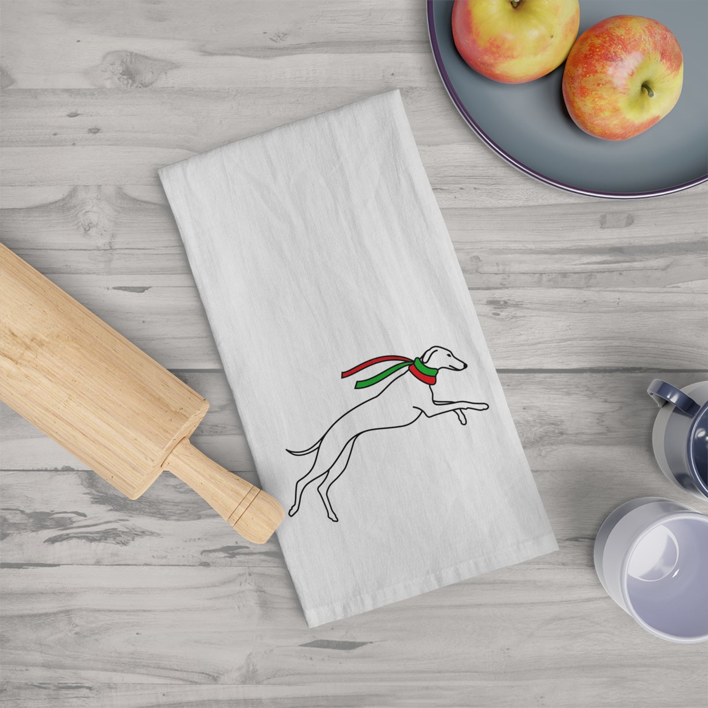 Holiday Hound Kitchen Towel